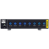 Conmutador KVM 8K HDMI 2 Monitores 2 Ordenadores Soporte de Monitor Dual 8K@60Hz 4K@120Hz Conmutador KVM PC Pantalla Extendida para 2 Puertos Compartir 4 USB 3.0 HUB Controlador de Escritorio y 2 Cables USB Incluidos