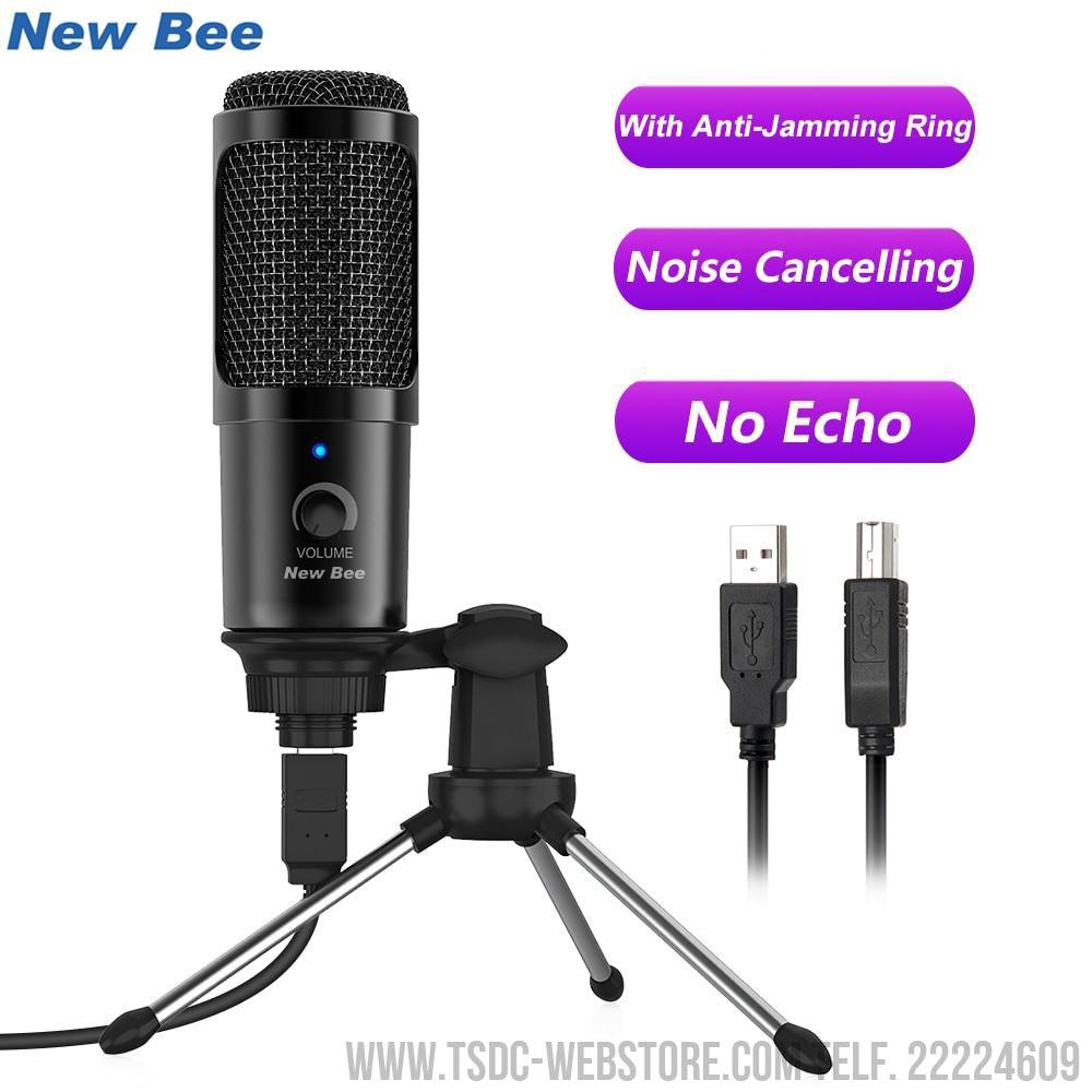 micrófono de escritorio Micrófono USB, Micrófono de Grabación de  Condensador para Podcast, , , Transmisión, Magideal micrófono de  escritorio