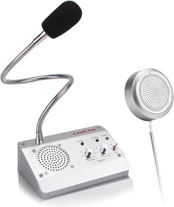 Sistema de intercomunicación de ventana de doble vía, altavoz de alta potencia, altavoz de micrófono para ventanilla de cajero, intercomunicador bidireccional para banco, hospital, negocio, oficina