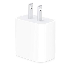 Adaptador de corriente USB-C de 20 W de Apple: cargador de iPhone con capacidad de carga rápida, cargador de pared de tipo C.