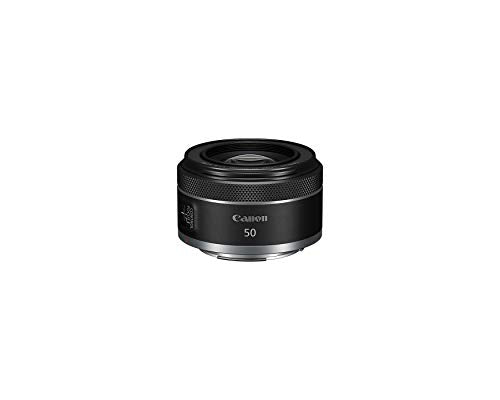 Lente Objetivo Canon RF50mm F1.8 STM, compatible con las cámaras sin espejo del sistema EOS R, objetivo de distancia focal fija, compacto y ligero, perfecto para fotografiar a diario