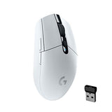 Logitech G305 LIGHTSPEED Wireless Gaming Mouse, sensor Hero 12K, 12.000 PPP, ligero, 6 botones programables, 250 h de duración de la batería, memoria integrada, PC/Mac - Blanco