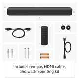 Amazon Fire TV Soundbar, altavoz 2.0 con DTS Virtual:X y Dolby Audio, conectividad Bluetooth