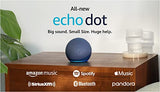 Echo Dot (5ª generación, lanzamiento 2022) | Con un sonido más vibrante, rutinas útiles y Alexa | Deep Sea Blue