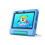 Tableta infantil Amazon Fire 7, de 3 a 7 años. La tableta para niños de 7" más vendida en Amazon - 2022 | contenido sin publicidad con control parental incluido, batería para 10 horas, 16 GB, Azul.