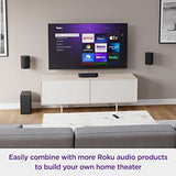Roku Streambar y bajo inalámbrico Roku | Dispositivo de transmisión 4K HDR y barra de sonido premium todo en uno, subwoofer inalámbrico, control remoto por voz Roku, TV gratuita y en vivo