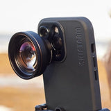 Shiftcam | ObjetivoTeleobjetivo Ultra 60mm - Aumento 2X, Distancia de Enfoque 30-40cm - Captura Belleza Lejana, Retratos Favorecedores, Zoom Óptico, Diseño Premium