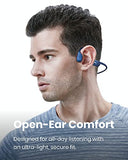 SHOKZ OpenRun (AfterShokz Aeropex) - Auriculares deportivos Bluetooth de conducción ósea y oreja abierta - Auriculares inalámbricos resistentes al sudor para entrenar y correr - Micrófono incorporado, con diadema