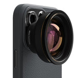 Shiftcam | ObjetivoTeleobjetivo Ultra 60mm - Aumento 2X, Distancia de Enfoque 30-40cm - Captura Belleza Lejana, Retratos Favorecedores, Zoom Óptico, Diseño Premium