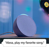 Echo Pop | Altavoz inteligente compacto con Alexa - Lavender Bloom + 4 meses de Amazon Music Unlimited GRATIS