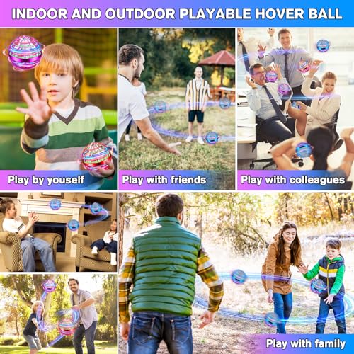 Juguete de bola para niños, Spinner de bola voladora, bola de orbe