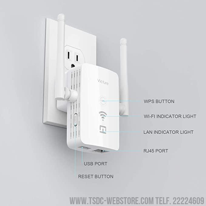Amplificador Wifi Repetidor Wifi Victure Amplificador Extensor De