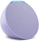 Echo Pop | Altavoz inteligente compacto con Alexa - Lavender Bloom + 4 meses de Amazon Music Unlimited GRATIS