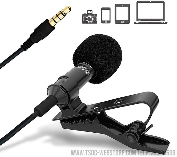 Kit 2 Microfonos Inalambrico Solapa 3.5 Camara Celular Pc