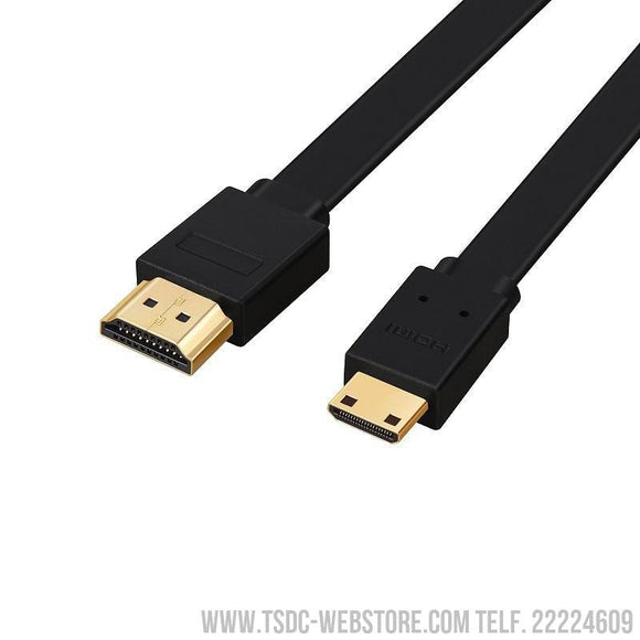 Cable Adaptador HDMI a Mini HDMI soporte 3D 4K@60Hz-TSDC Webstore
