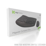 Kit Teclado y Mouse Inalámbrico Majestik Compact Duo KBK-510-Teclado y Mouse-TSDC Webstore
