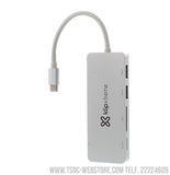 Concentrador USB Y Lector de Tarjetas KlipXtreme HubPoint KCR-500-Concentrador USB-TSDC Webstore