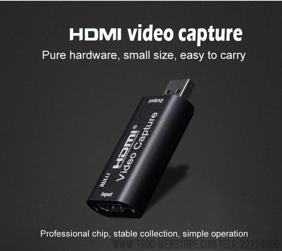 Tarjeta Capturadora De Video 1080p Hdmi A Usb 3.0 4K - JM Productos